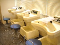 施術スペース(ゲルマニウム温浴)